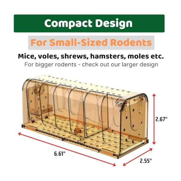 Trampas Mmaíferos Pqñ Captsure ($8.000)
